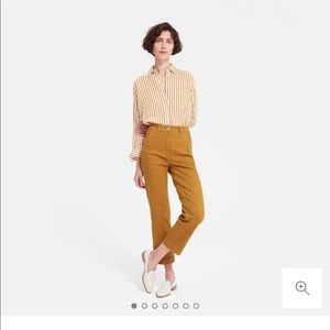 Everlane straight leg crop pant